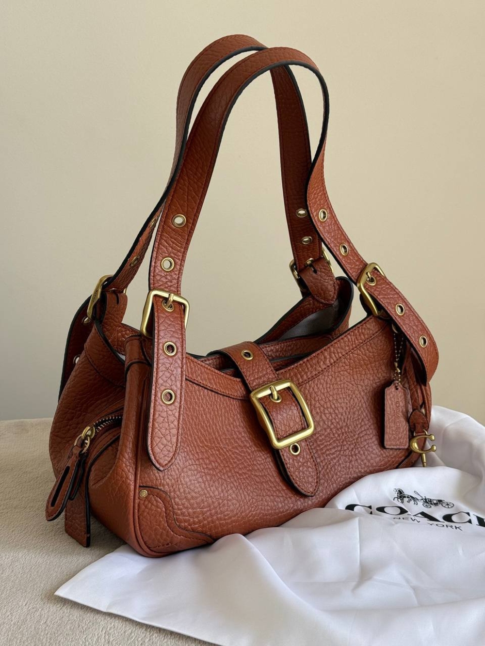 Coach Drifter Shoulder Bag 31 – Brown Leather